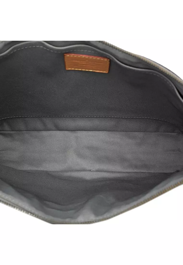 Pre-Loved Louis Vuitton Monogram Titanium Pochette Cosmos