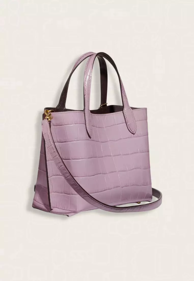 Coach Willow Tote Bag 24 Ice Purple