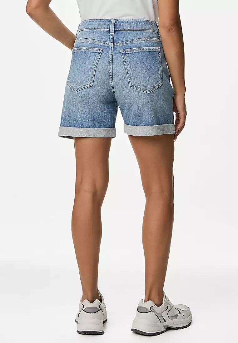 Denim Boyfriend Shorts