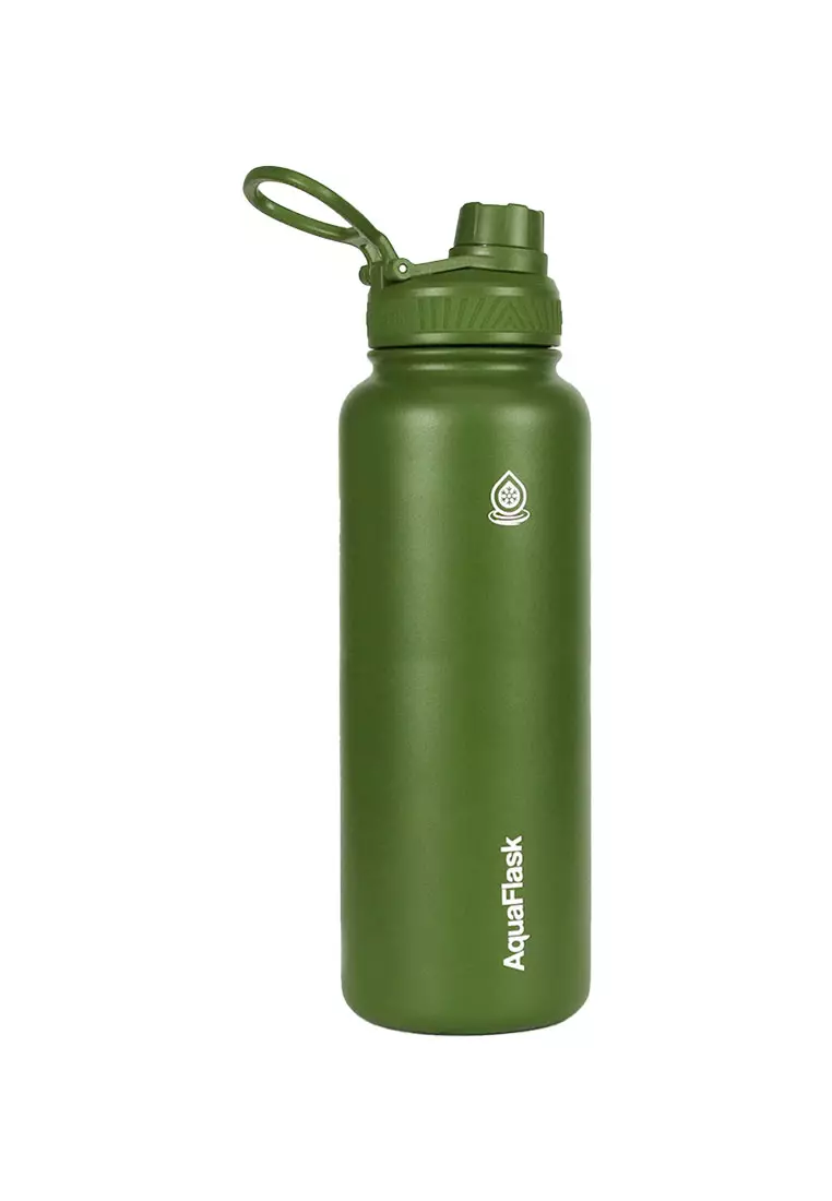 40oz Wide Mouth Water Bottle Hunter Green