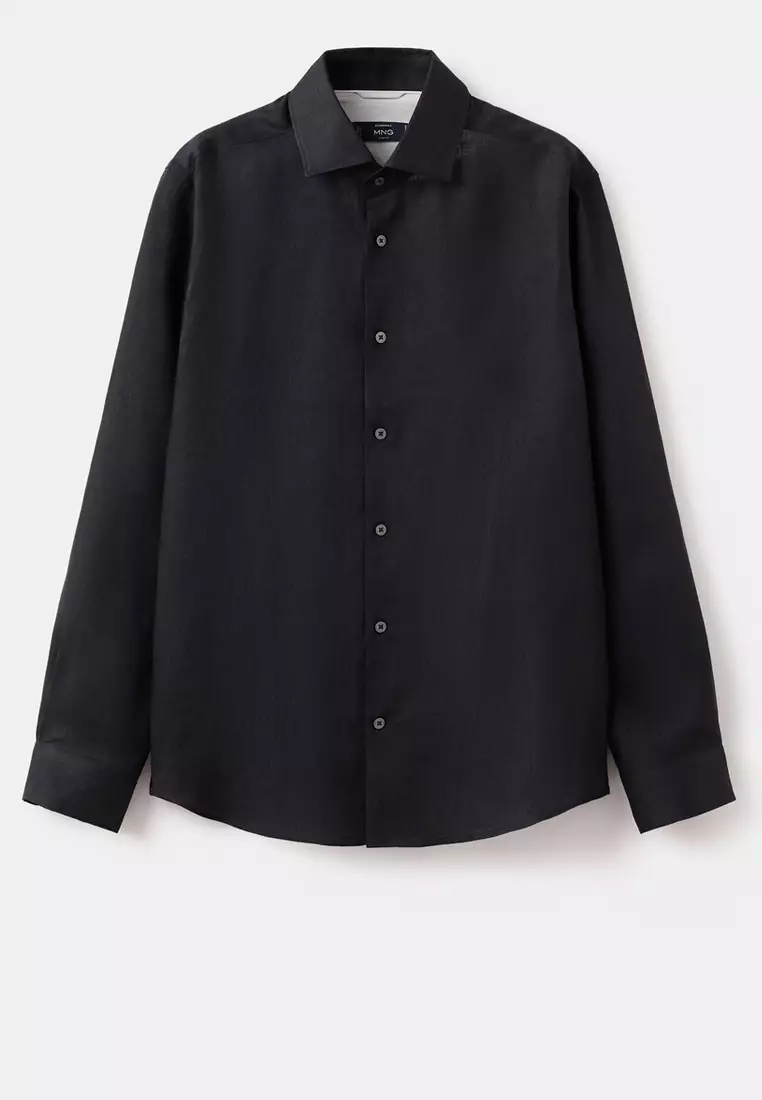 100% Linen Slim-Fit Shirt