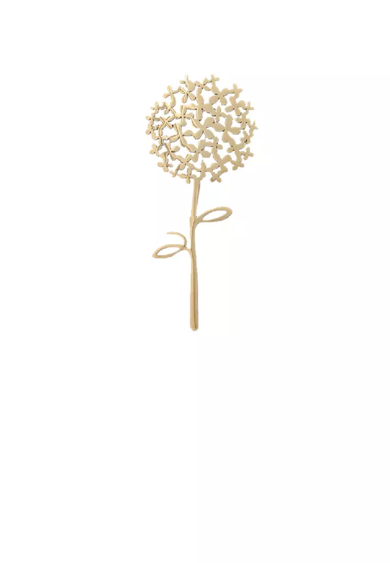 Buy Glamorousky Simple Fashion Plated Gold Dandelion Brooch 2024