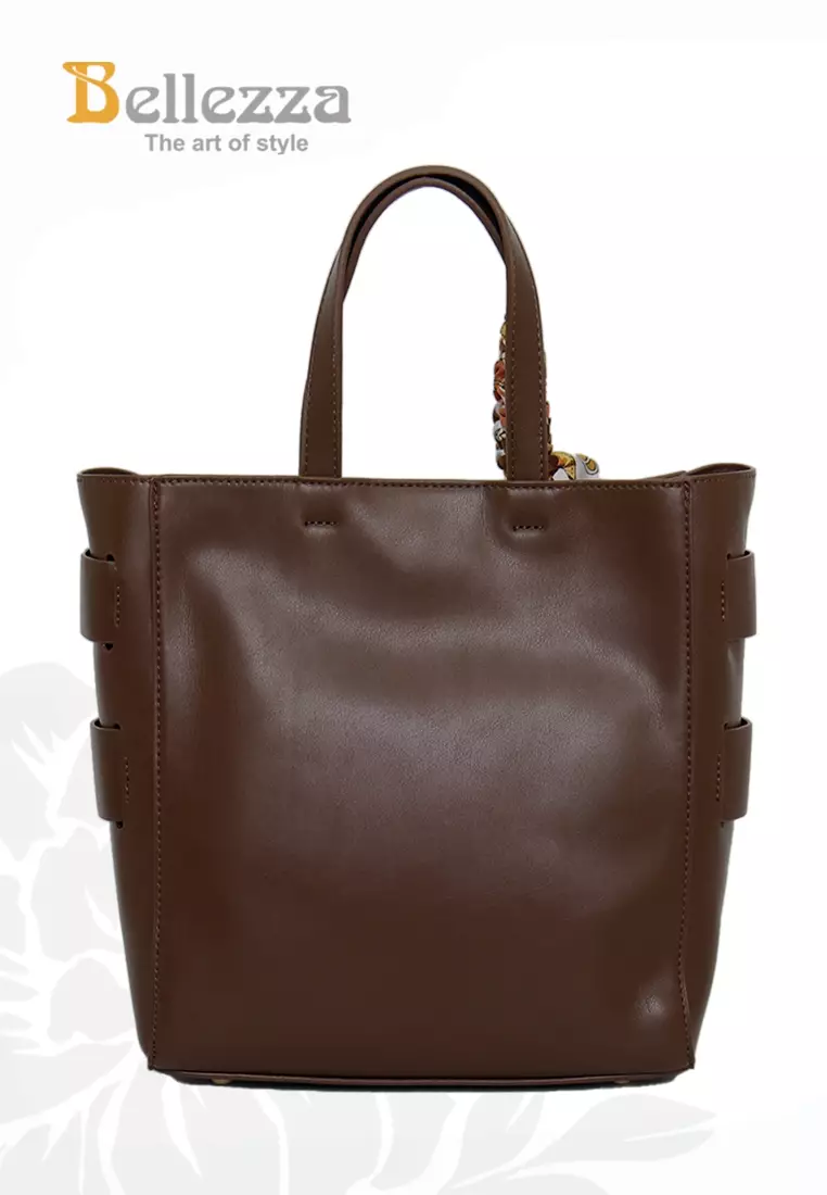 Bellezza Handbag 24216-38 Coffee