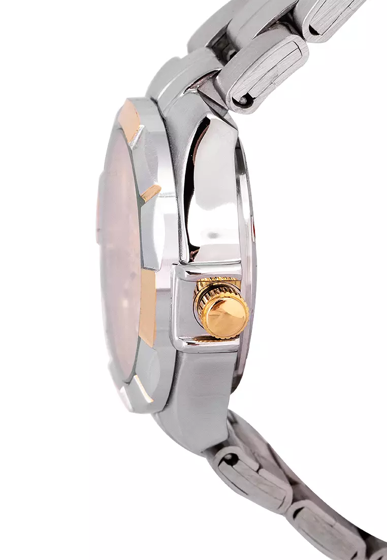 Analog Watch 20122263-Two Tone Ves - Gld Dial Number