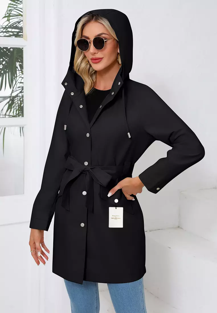 Business Oversized Hooded Jacket AD-M24WB11