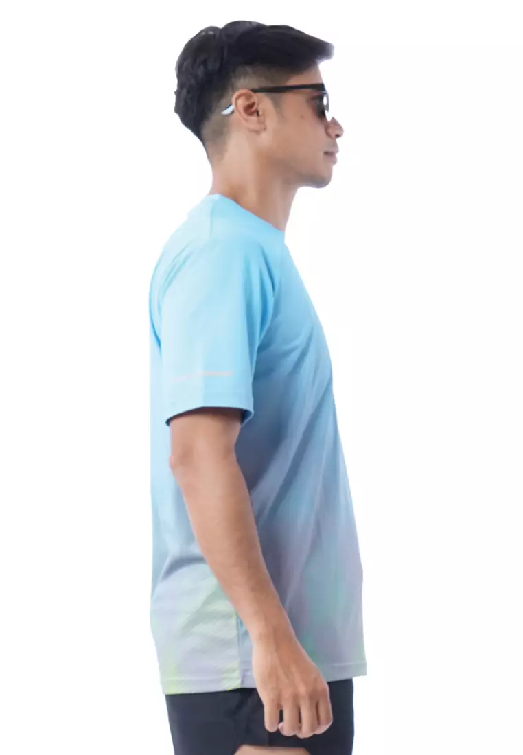 Tiento Baju Olahraga Lari Jersey Running Pria Anti UV Xceleration