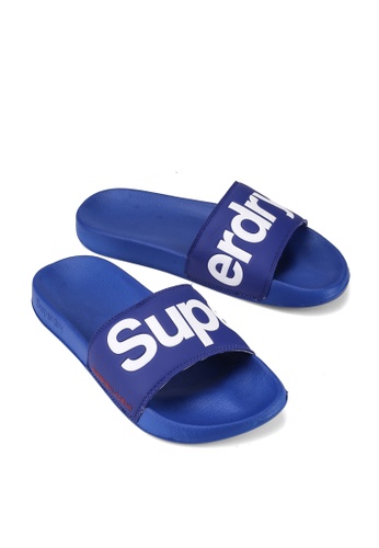 Superdry slide sandals clearance