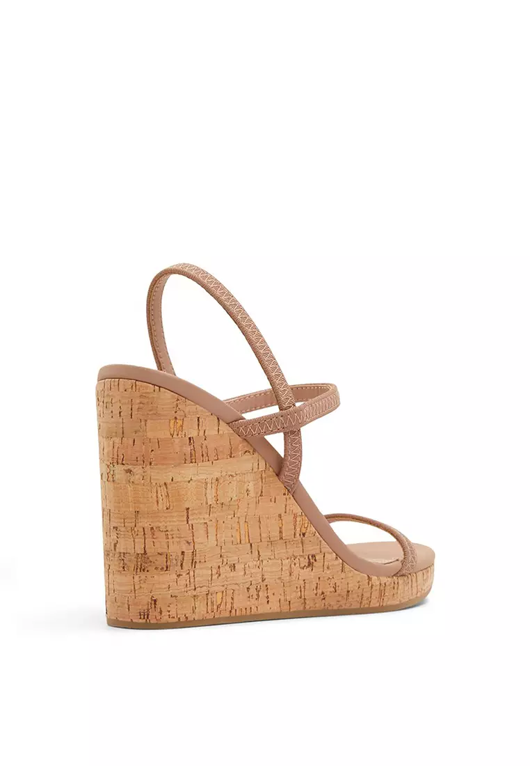 Aldo hot sale cork wedges