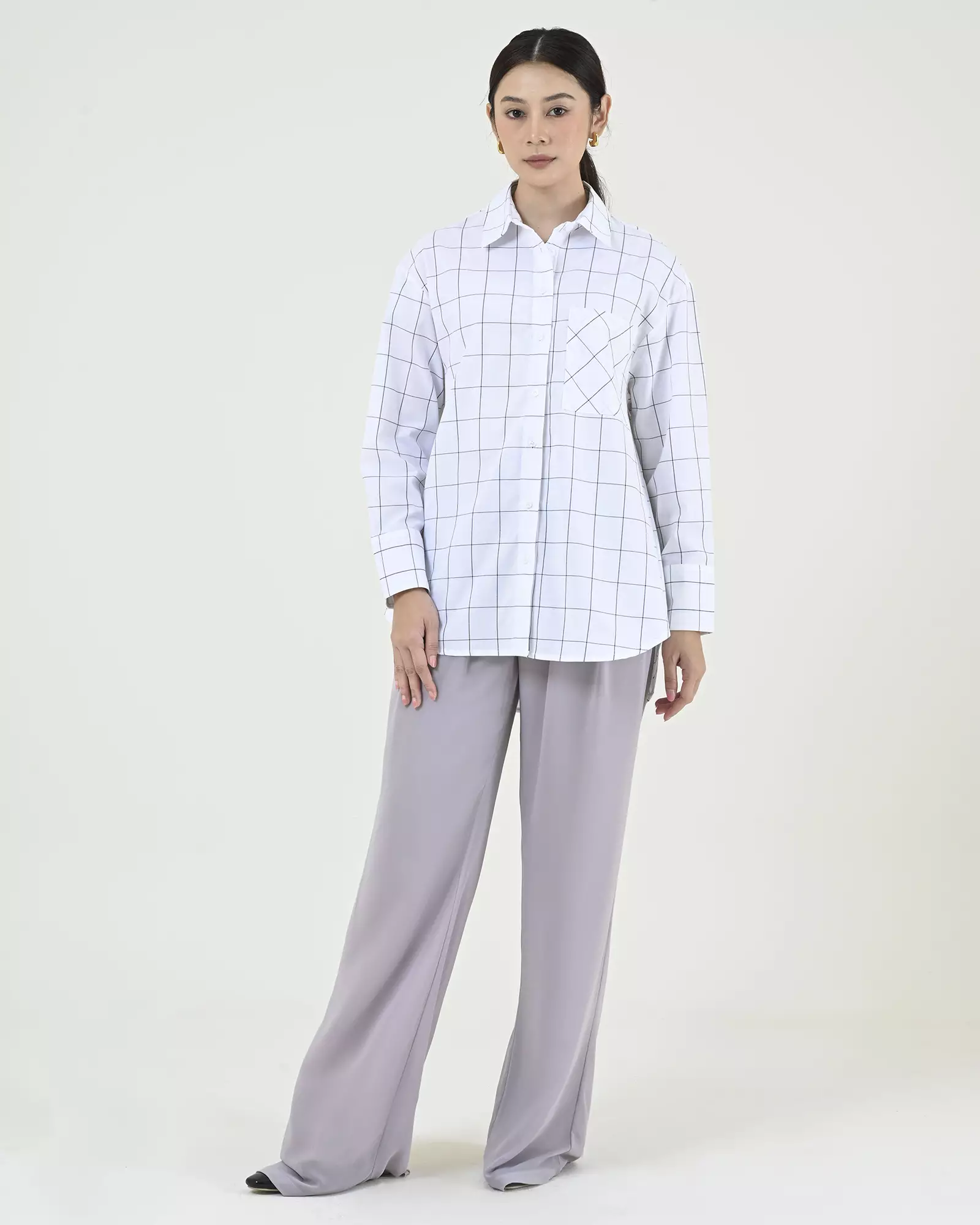 Geulis.id MARYLYN SHIRT - White