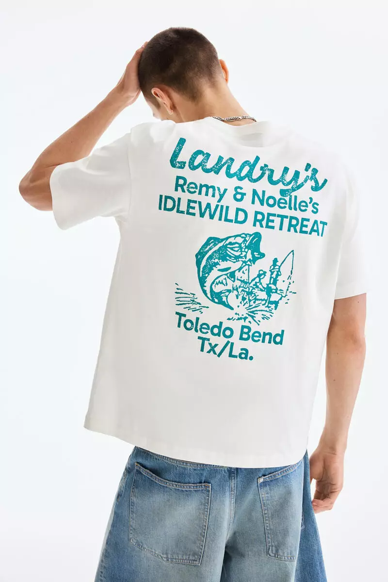 Loose Fit Printed T-shirt