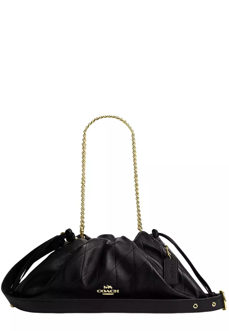 Buy COACH Faye Large Shoulder Bag With Quilting - Black CCZ58 2026