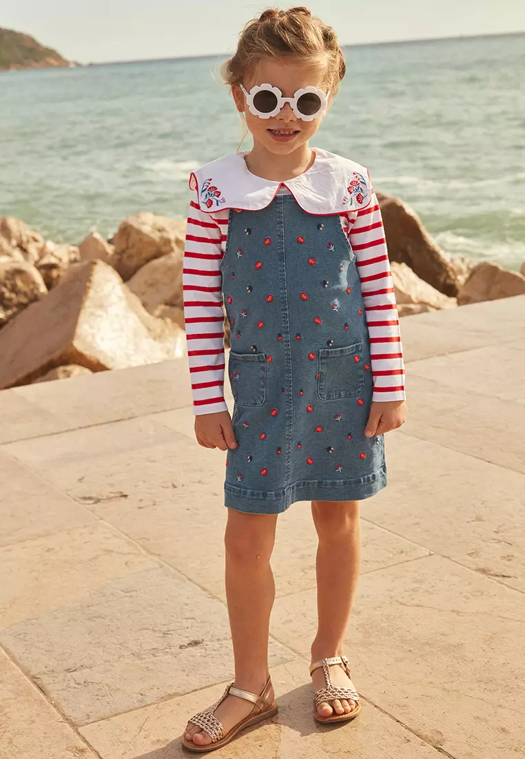 Denim Overall Dress