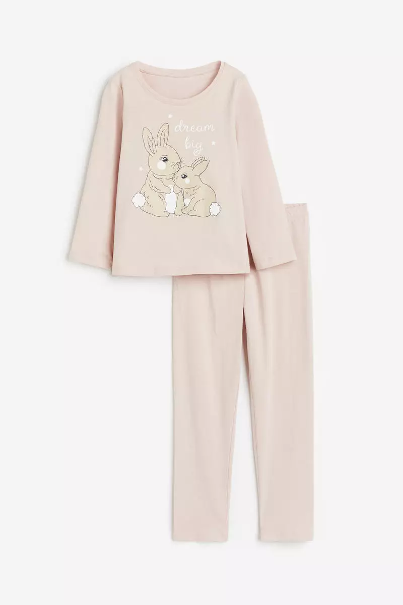 H&M Cotton Jersey Pajamas