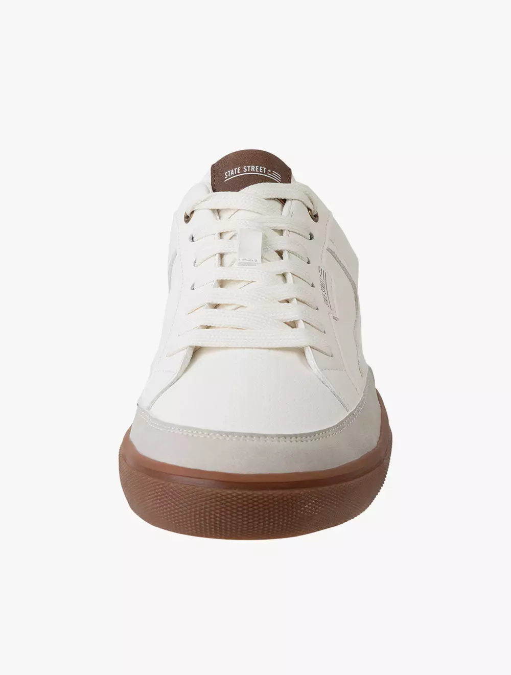 Payless State Street Mens Jaunt Casual Sneakers - Ivory_01