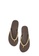 Indosole brown and beige Indosole Women's ESSNTLS Flip Flops - Colour Combo - Soil / Soil Light 1EC08SH7CB687FGS_5