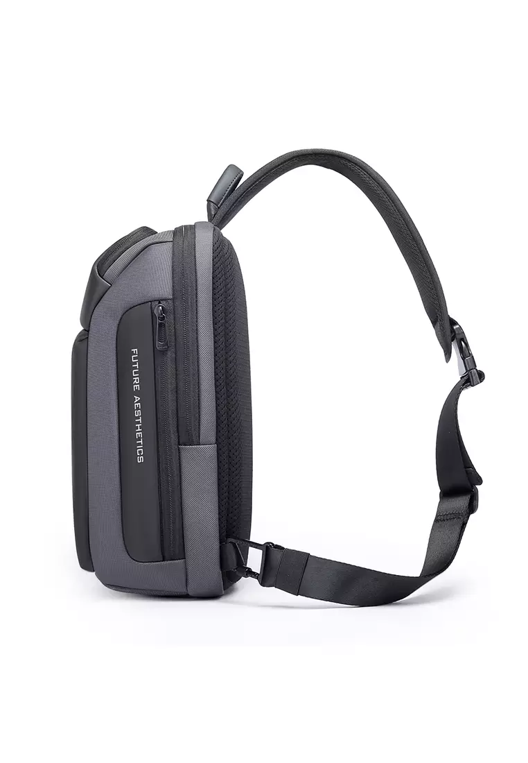 Bange Titan Water Resistant Men Sling Bag with Multi Compartment and fits 11inch iPad