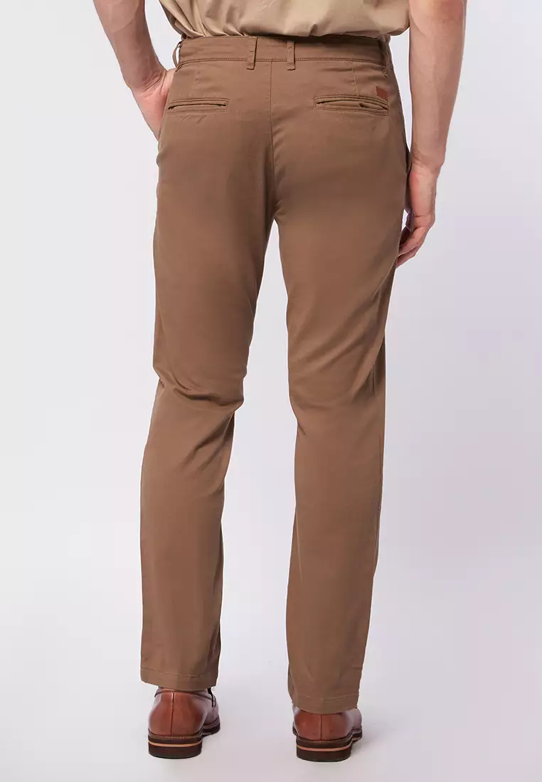 Slim Tapered Ankle Chinos Pants