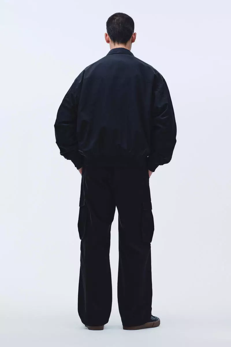 Loose Fit Cotton cargo trousers