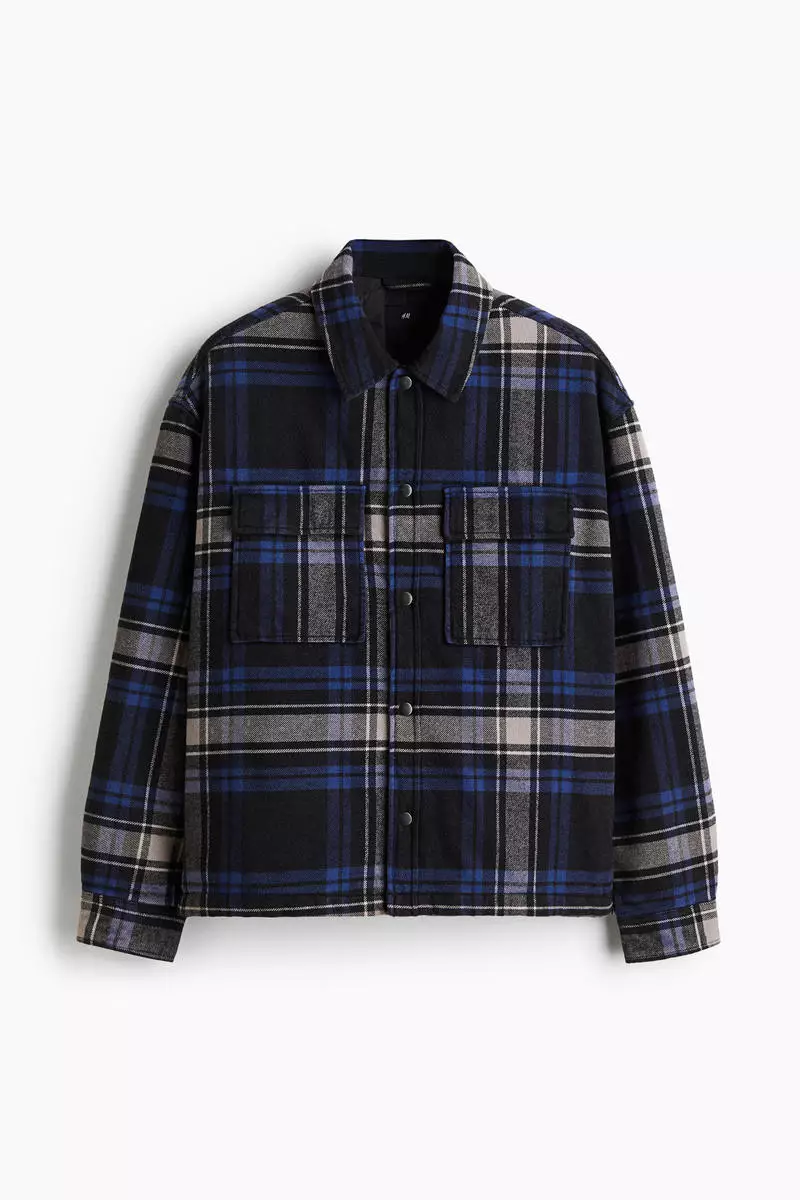Oversized Fit Flannel overshirt