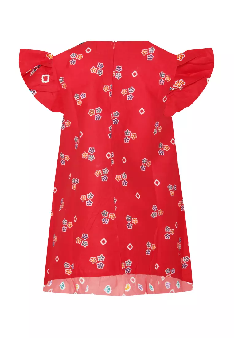 Jual Rianty Kids Baju Anak Perempuan Dress Daster Jumputan Velitha ...