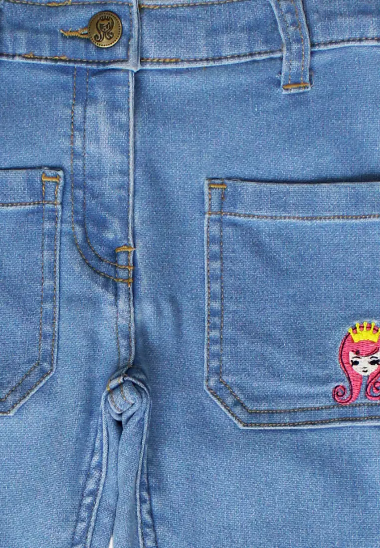 Capri Denim/ Celana Sebetis Anak Perempuan/ Rodeo Junior Girls Day Out