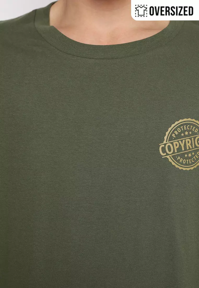 RBJ T-Shirt Cotton Oversized Pria 2079230301