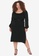 Trendyol black Plus Size Knit Dress 6BDF7AA2E73D11GS_1