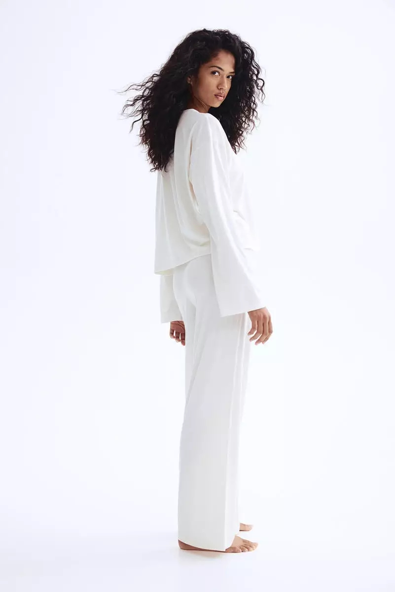 Viscose-blend pyjamas