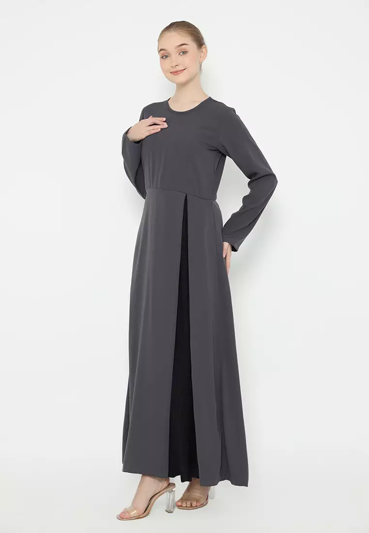 Miya Dress Grey