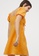 H&M yellow Puff-Sleeved Dress 8127FAAC4342FEGS_2