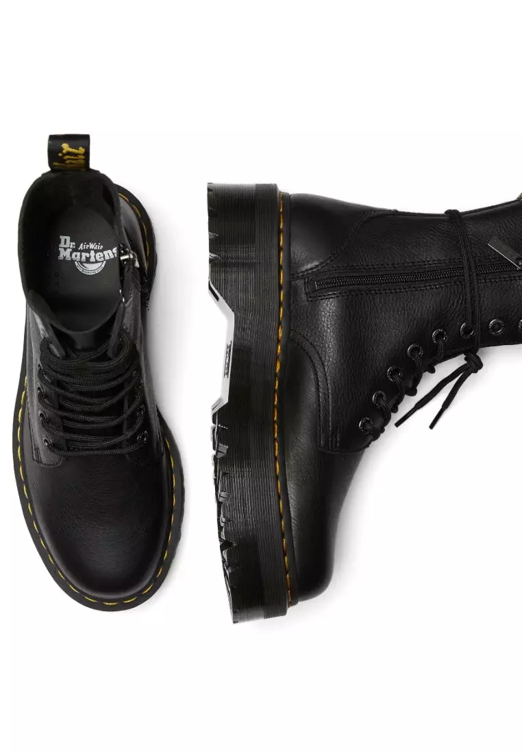 網上選購Dr. Martens 黑色厚底8孔靴2023 系列| ZALORA香港