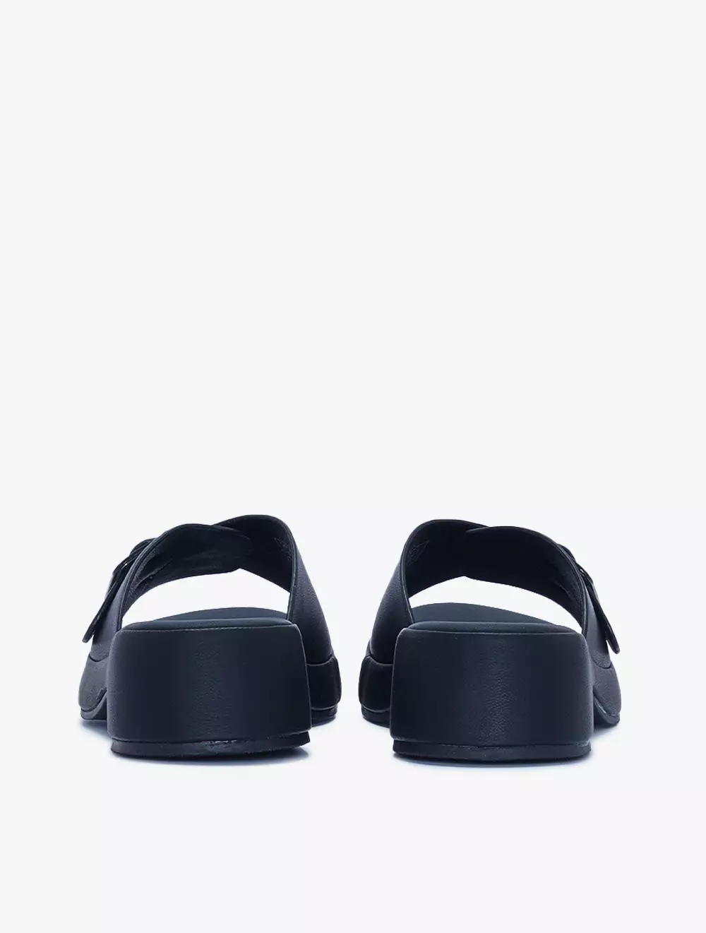 Payless Chrissie Womens Flora Comfort Sandals - Black_05