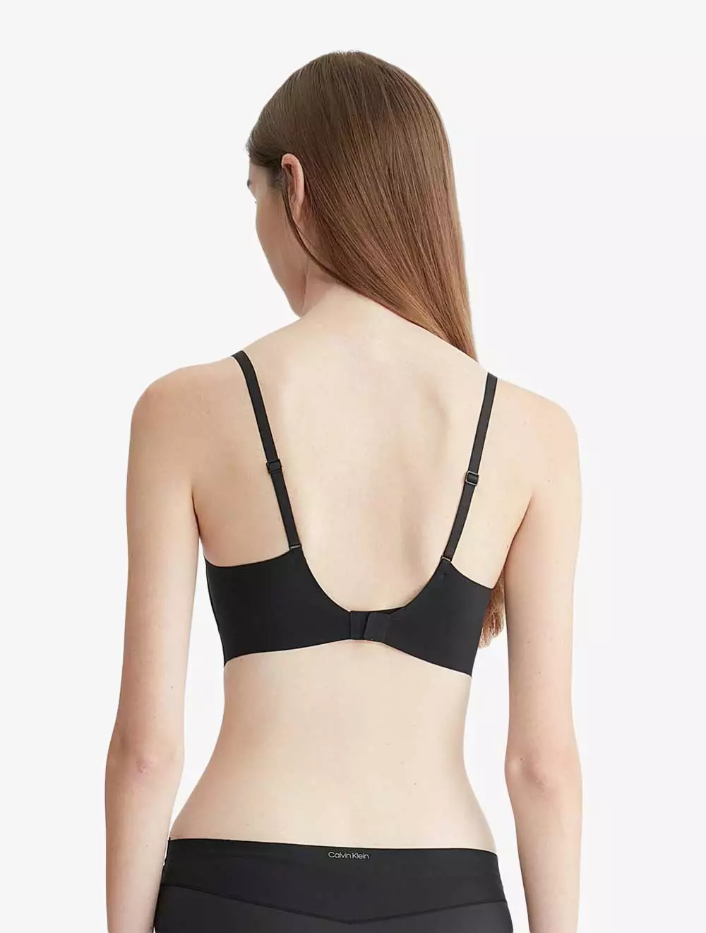 Calvin Klein Underwear - Invisibles Lightly Lined Triangle Bra - Black - black