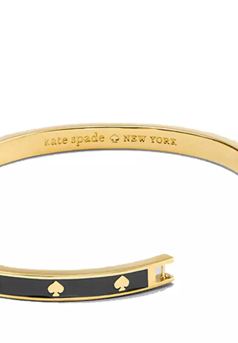 網上選購Kate Spade KATE SPADE Spot The Spade Enamel Hinged Bangle