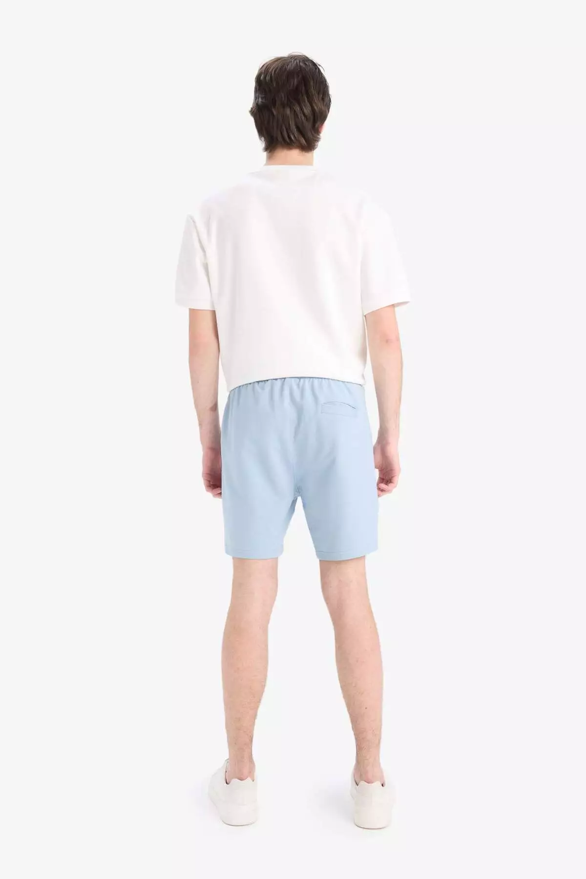 Slim Fit Slim Fit Skinny Leg Basic Straight Shorts B8674Ax25Sp