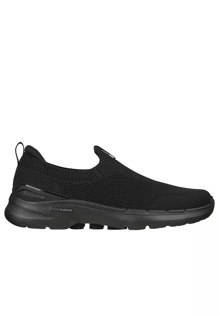 Skechers go walk black size 6 sales