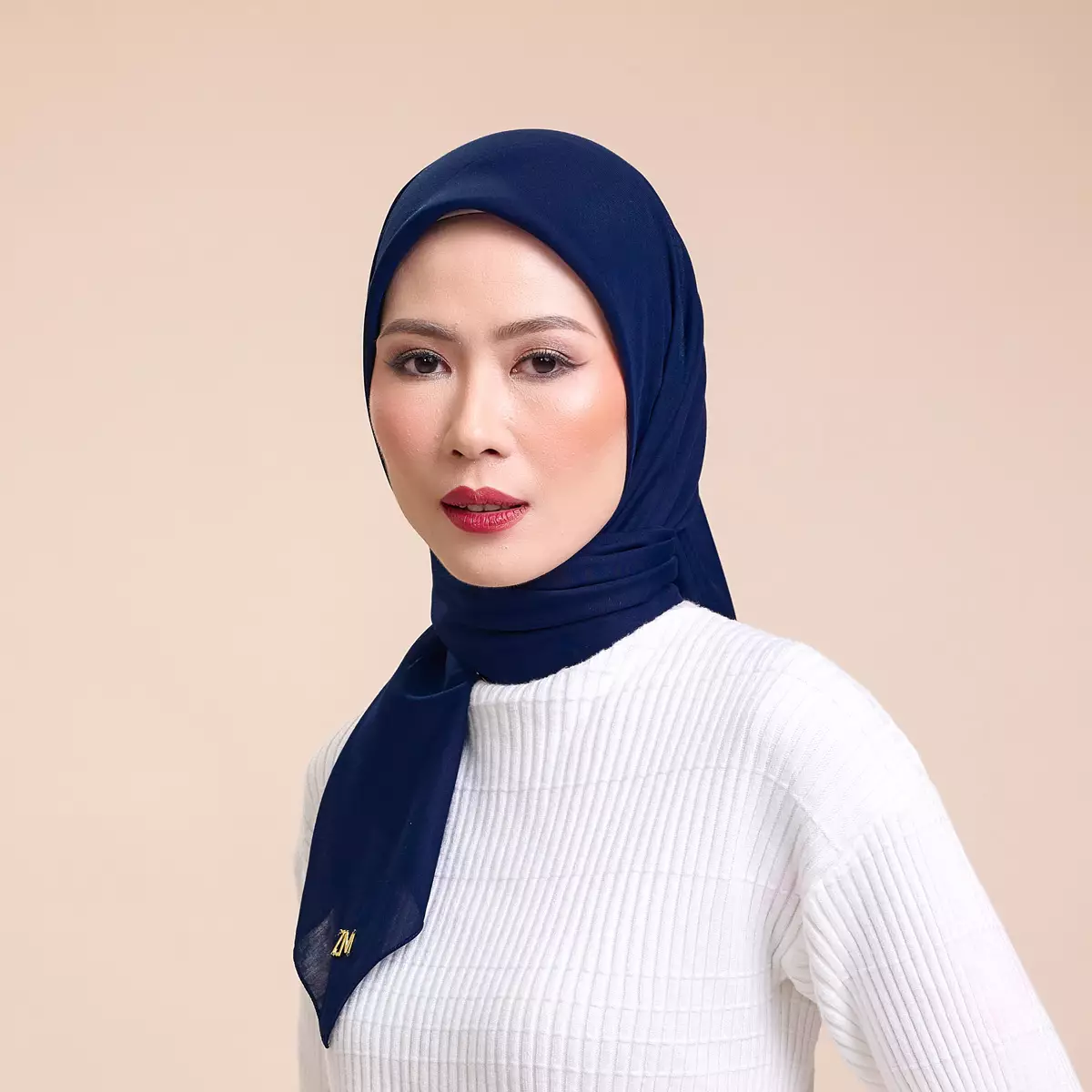 ZM Zaskia Mecca - Shanin Night Tasdia Voal Premium Saudi Hijab Wangi - Sadi Upgraded - Kerudung Segi Empat Daily