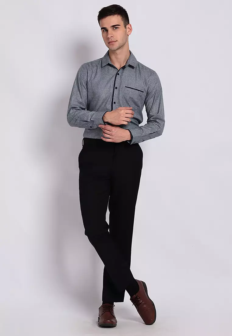 Kemeja Formal Slimfit Panjang D495J02