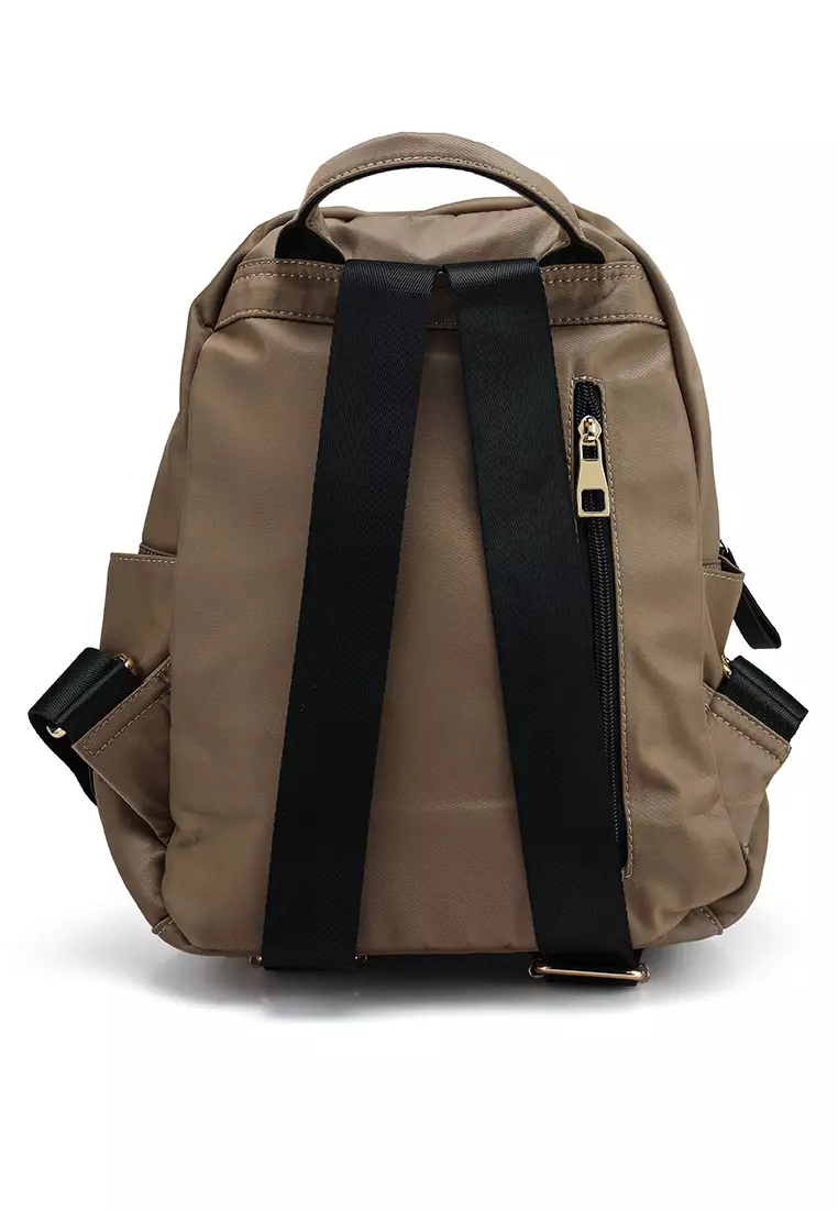 Quilted Nylon Backpack