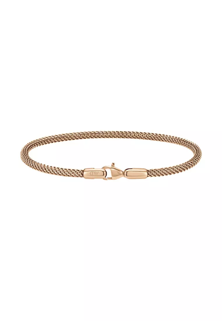 Mesh Bracelet Melrose 2.8mm Fashion Bracelet for women and men - Stainless Steel Mesh Bracelet - DW Official Jewelry - Authentic