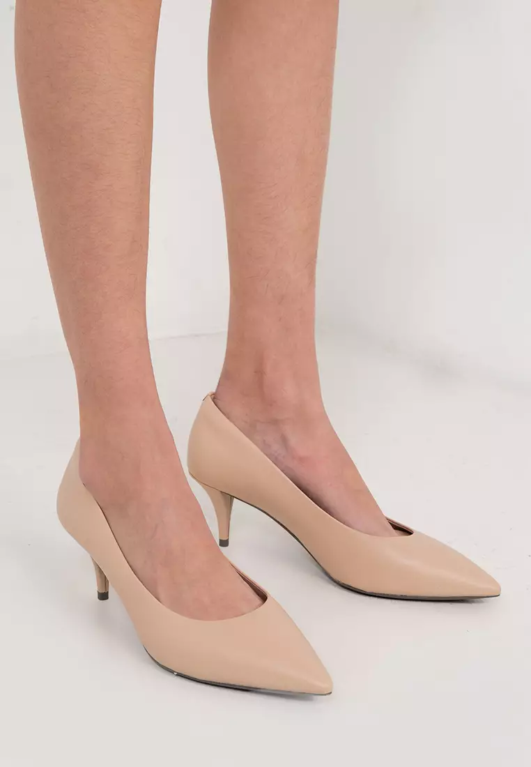 Discount on HOPE ROSA  shoes - SKU: HOPE ROZA (ROSA) Norma Nude Kitten Heel Pump