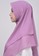 Vervessa pink and purple and lilac purple Khimar Layer Instan Hijab Syari Lavender D239EAAD5DF5F6GS_4