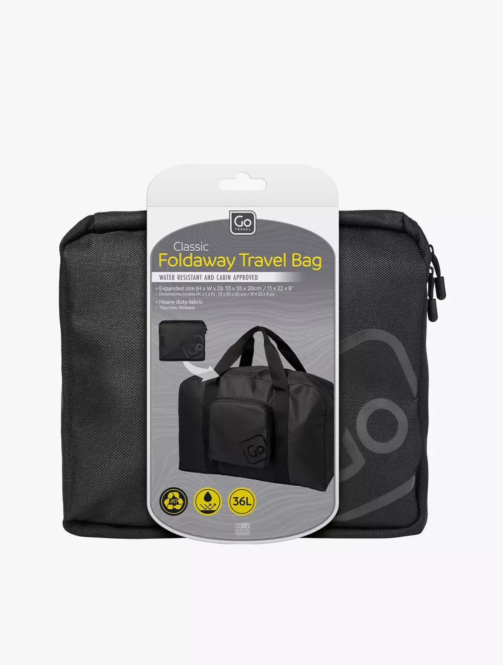 Go Travel Sport Travel Bag FW12 - Black - Black
