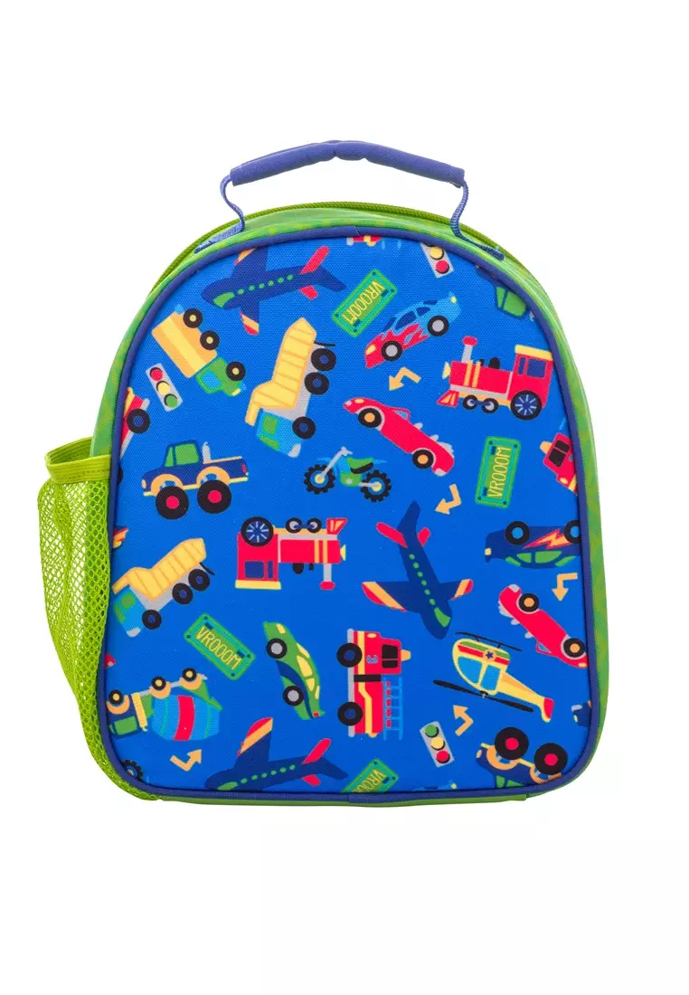 Stephen Joseph All Over Print Transportation Lunch Bag For Kids