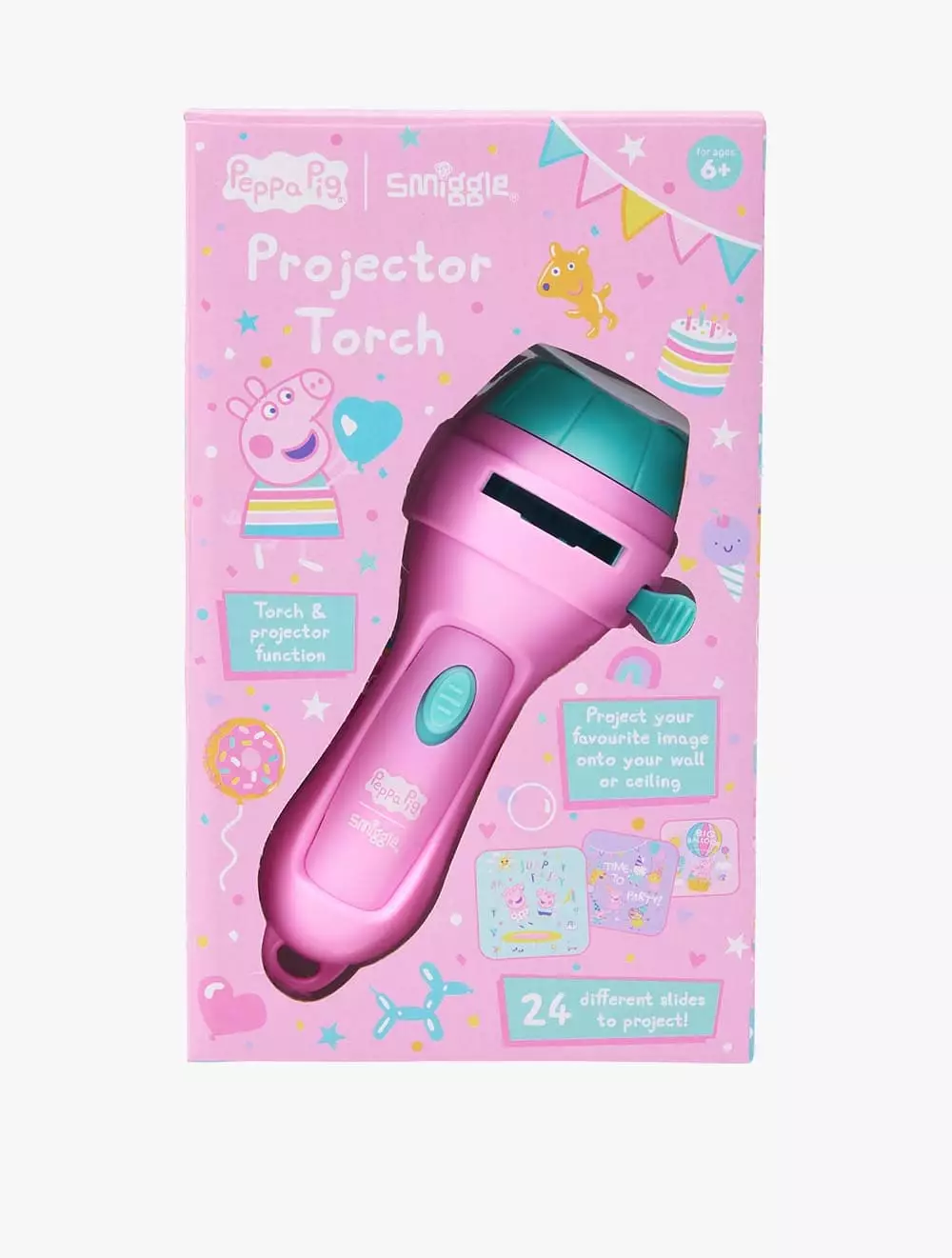 Smiggle Peppa Pig Torch Projector - IGL410841PNK