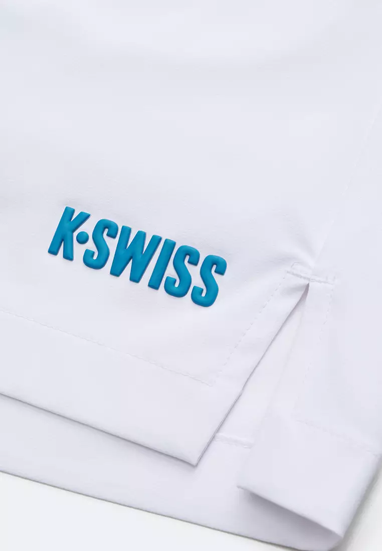 男裝 K-SWISS LOGO 彈力網球短褲