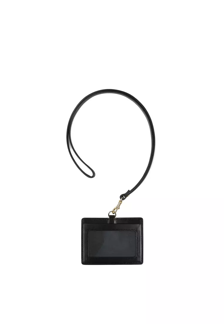 Clipper Strap Card Case - Black