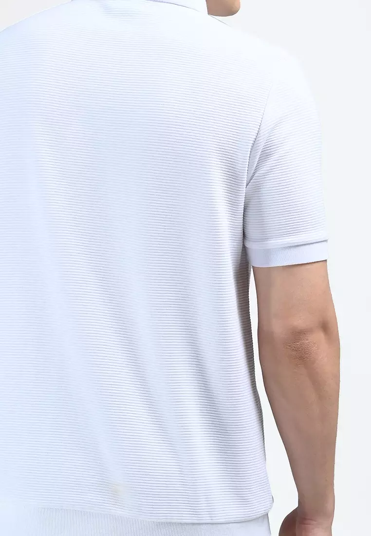 MOC Kaos Polo Lengan Pendek Pria KORTZY-WHITE