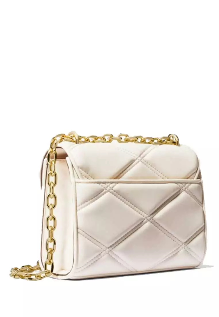 Buy MICHAEL KORS Michael Kors Serena Small Quilted Faux Leather ...