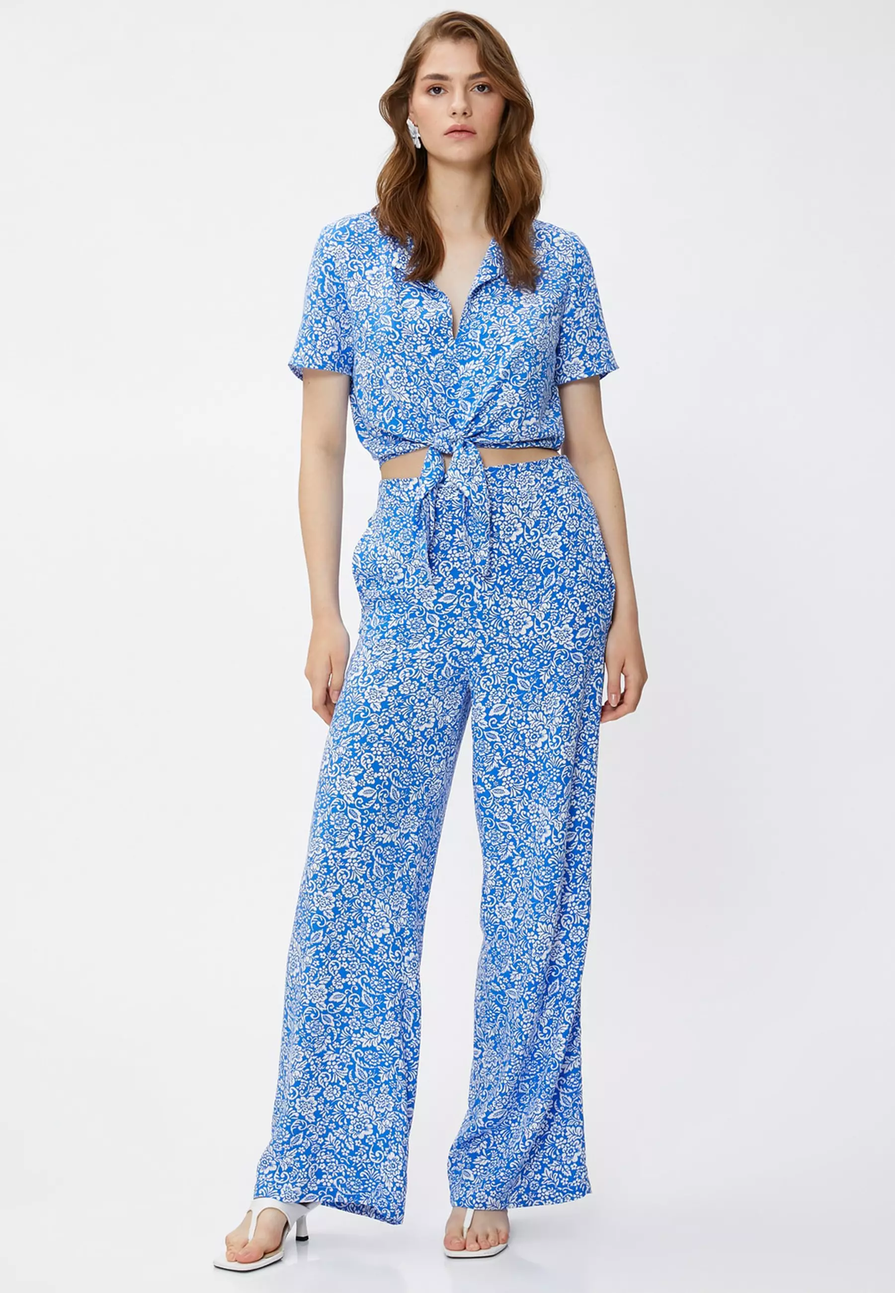 Floral Palazzo Pants